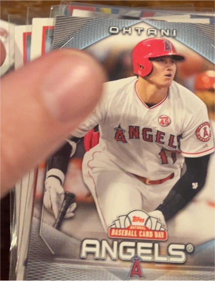 2020 Topps National Baseball Card Day #1 Shohei Ohtani — front