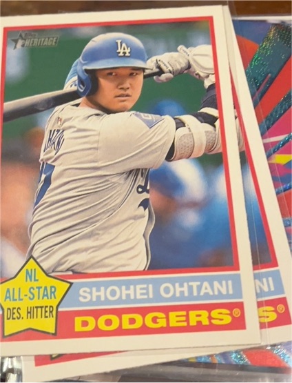 2025 Topps Heritage #148 Shohei Ohtani — front