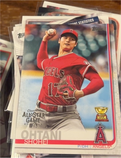 2019 Topps #600 Shohei Ohtani — front
