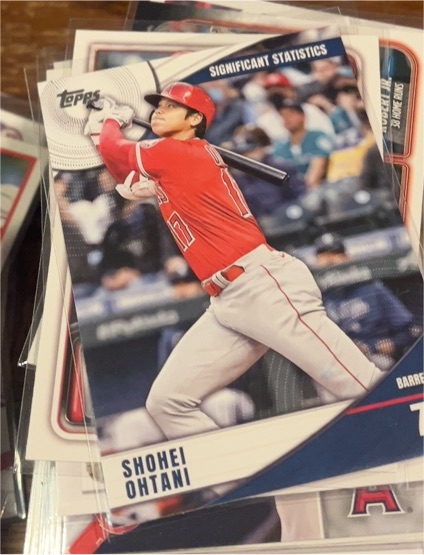 2023 Topps Significant Statistics Shohei Ohtani — front
