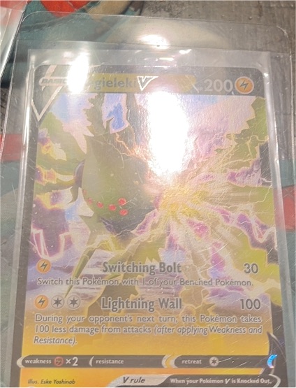 2022 Pokémon EB12: Silver Storm #057 Regieleki V — front