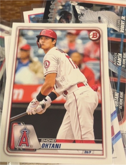 2020 Bowman #26 Shohei Ohtani — front