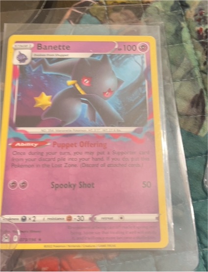 2022 Pokémon #73 Banette — front