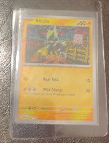 2023 Pokémon Scarlet & Violet Paradox Rift #62 Blitzle — front