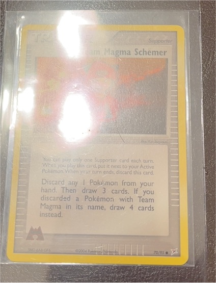 2004 Pokemon Team Magma Schemer #70 — front