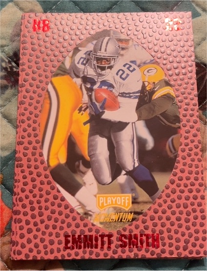 1998 Playoff Momentum #207 Emmitt Smith — front