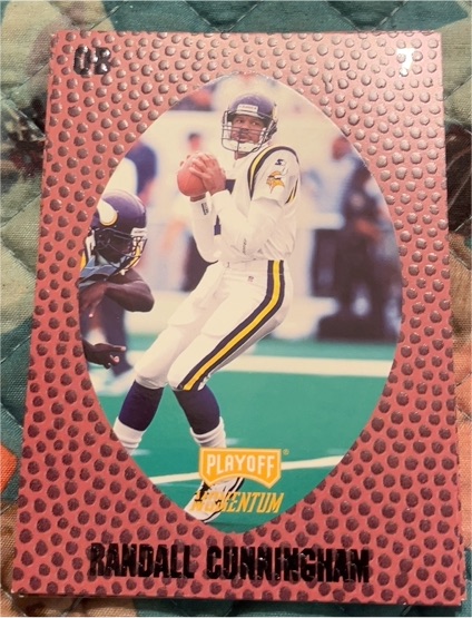 1998 Playoff Momentum Retail #47 Randall Cunningham — front
