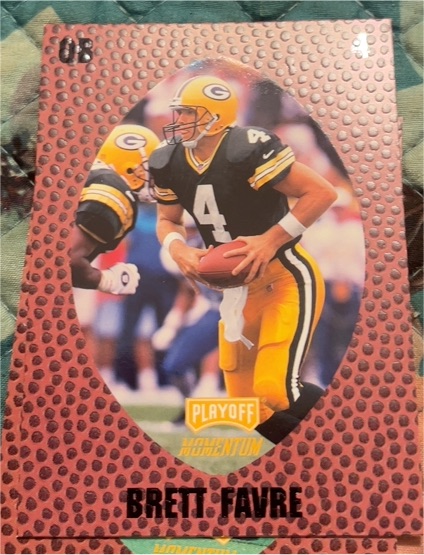 1998 Playoff Momentum #73 Brett Favre — front