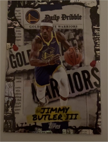 2025-26 Topps The Daily Dribble #DD-19 Jimmy Butler III — front