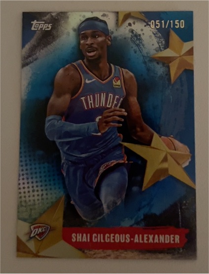 2025-26 Topps Stars of the NBA #SA-2 Shai Gilgeous-Alexander — front