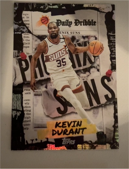 2025-26 Topps #DD-9 Kevin Durant The Daily Dribble — front