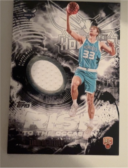 2025-26 Topps Basketball #RTO-LM Liam McNeely — front