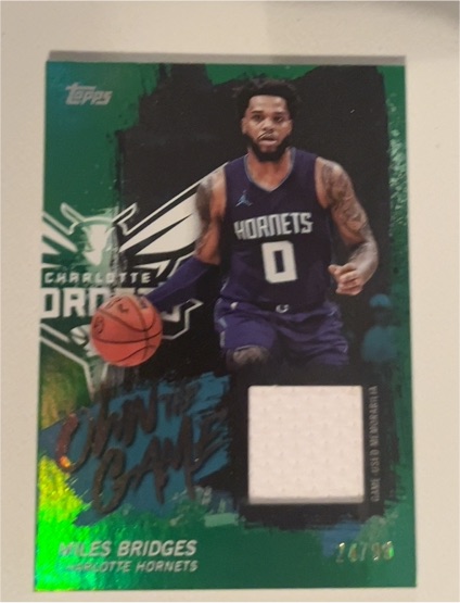 2025-26 Topps #OTGA-MB Miles Bridges Own the Game — front