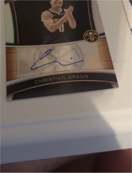2023 Panini Prizm Christian Braun — front