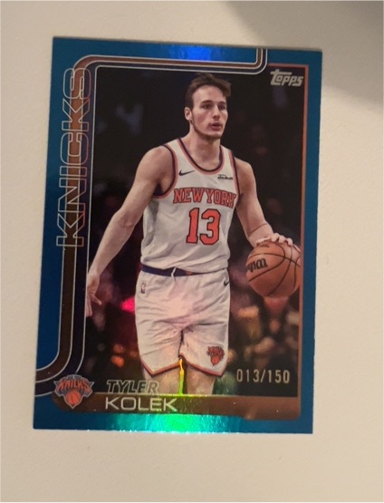 2025-26 Topps Basketball #20 Tyler Kolek — front