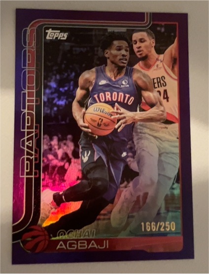 2025-26 Topps #247 Ochai Agbaji — front