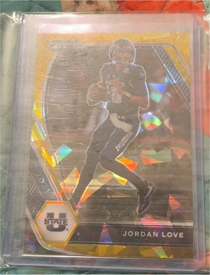 2021 Panini Prizm Draft Picks Collegiate #33 Jordan Love — front