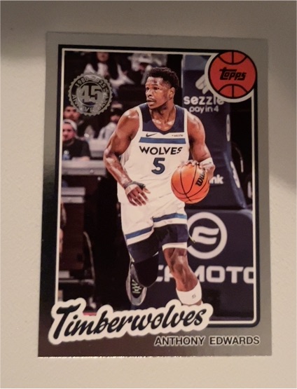 2025-26 Topps 1980-81 #80BK-90 Anthony Edwards — front
