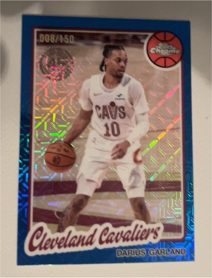 2025-26 Topps 1980-81 Topps Chrome #TC-DG Darius Garland — front