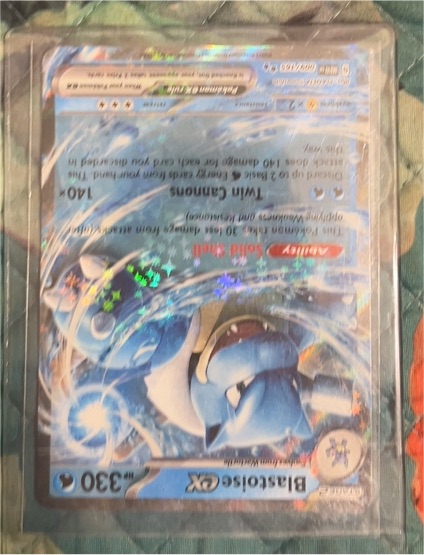 2022 Pokémon Scarlet & Violet 151 #009 Blastoise ex — front