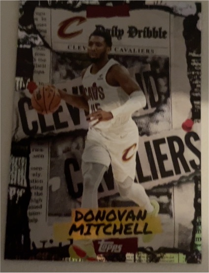 2025-26 Topps #DD-8 Donovan Mitchell The Daily Dribble — front