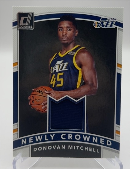 2017 Donruss Newly Crowned #NC-DM Donovan Mitchell — front