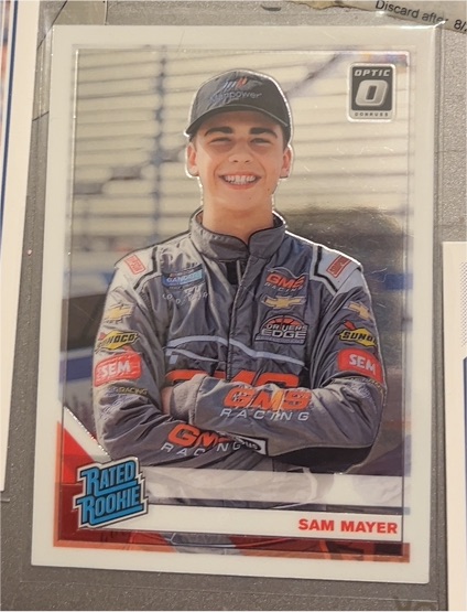 2020 Panini Donruss Optic #13 Sam Mayer Rated Rookie — front