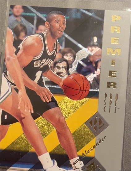 1995-96 SP #164 Cory Alexander — front