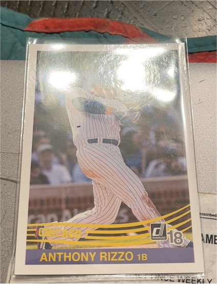 2018 Donruss #225 Anthony Rizzo — front