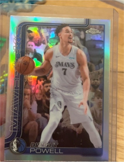 2025-26 Topps Chrome #223 Dwight Powell — front