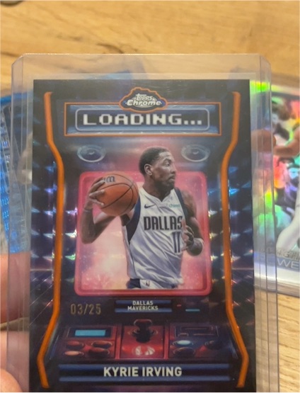 2025 Topps Chrome #LD-3 Kyrie Irving — front