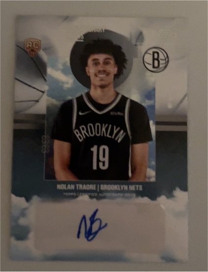 2025-26 Topps Contemporary Marks #CM-NT Nolan Traore — front