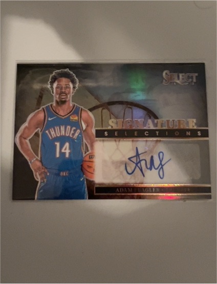 2024-25 Panini Select Signature Selections #SS-FLG Adam Flagler — front