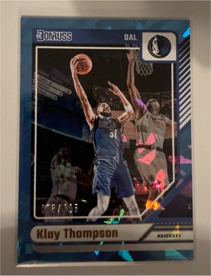 2024-25 Panini Donruss #134 Klay Thompson — front