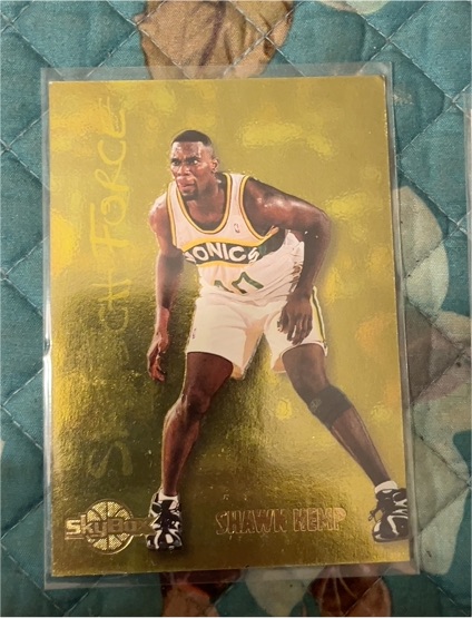 1994-95 SkyBox Premium #SF10 Shawn Kemp SkyTech Force — front