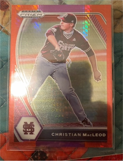 2021 Panini Prizm Draft Picks #PDP159 Christian MacLeod — front