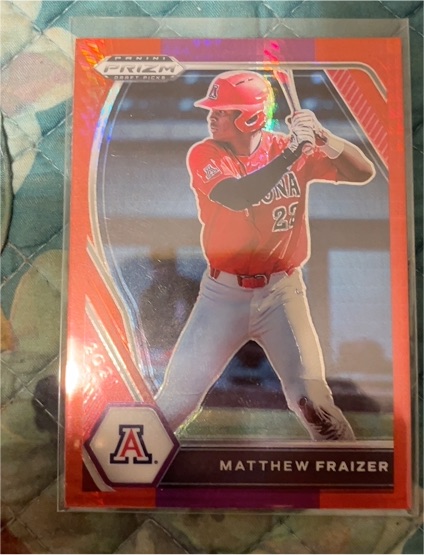 2021 Panini Prizm Draft Picks #PDP220 Matthew Fraizer — front