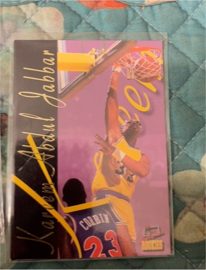 1995 Signature Rookies Draft Day #K1 Kareem Abdul-Jabbar — front