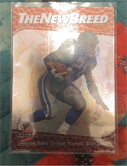 1997 Score The New Breed #16 Barry Sanders — front