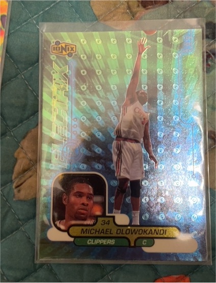1998-99 Upper Deck Ionix #61 Michael Olowokandi — front