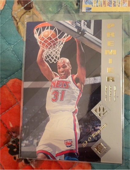 1995-96 Upper Deck SP Premier Prospects #160 Ed O'Bannon — front