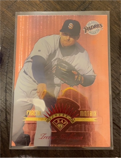 1997 Leaf #75 Trevor Hoffman — front