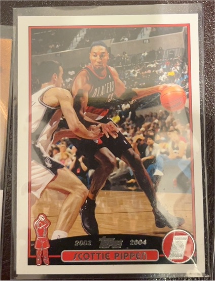2003-04 Topps #49 Scottie Pippen — front