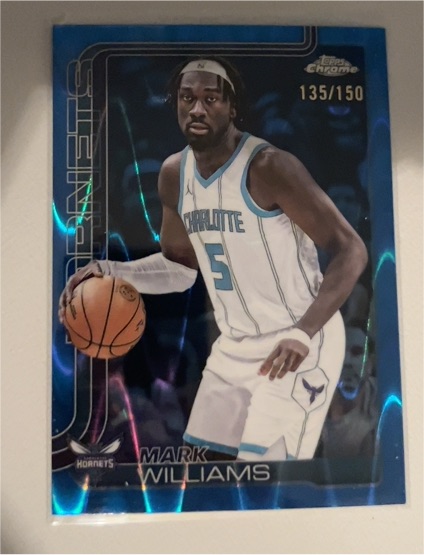 2025 Topps Chrome #135 Mark Williams — front