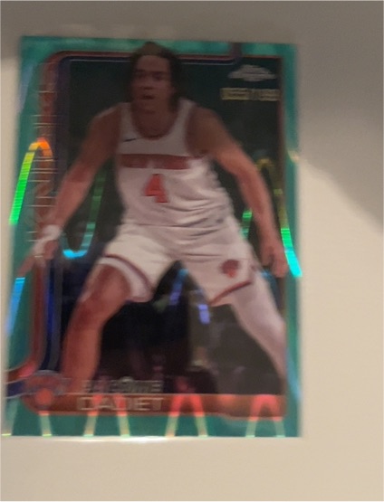 2019-20 Panini Optic RJ Barrett Silver Wave RC — front