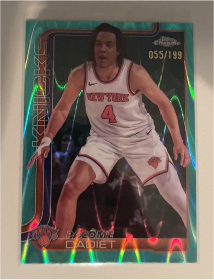 2025-26 Topps Chrome #111 Pacome Dadiet — front
