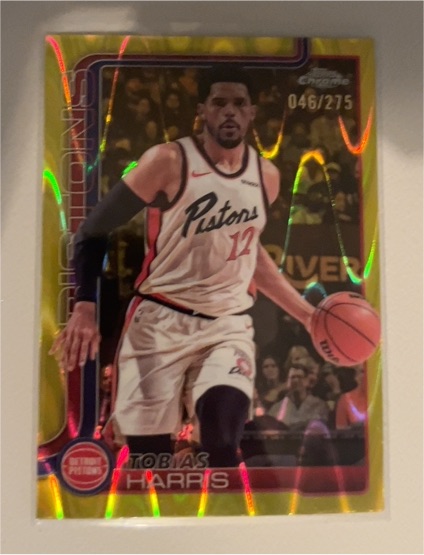 2025-26 Topps Chrome #6 Tobias Harris — front