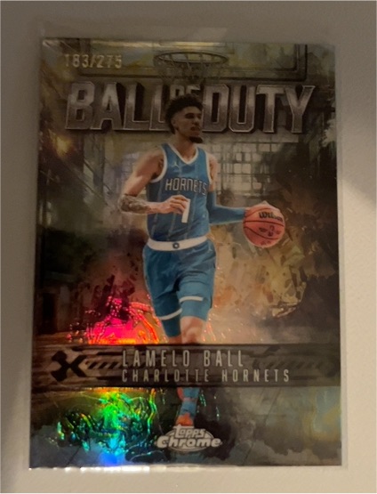 2025-26 Topps Chrome #BD-13 LaMelo Ball — front