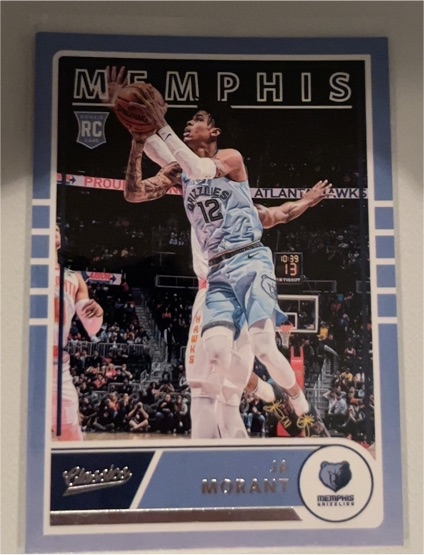 2019-20 Panini Chronicles Classics #654 Ja Morant Rookie — front