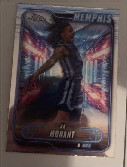 2024-25 Topps Chrome #188 Ja Morant — front